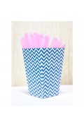 Chevron Pattern Popcorn Box